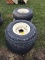 Lot of 4 12.5-15 Tires