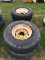 Lot of 4 12.5-15 Tires