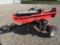 Country Tuff 35 ton horizontal & vertical gas powered log splitter, used little