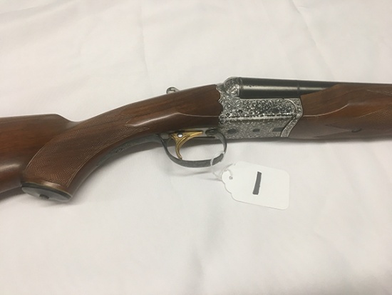 Ithaca Model 200E, 12ga, 2 3/4in Side by Side, Gold Trigger, S# 5209274, (Nice Condition)