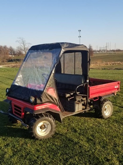 Kawasaki 2510 RTV, Hydraulic Dump Bed, Good Tires, (Consigned by Carl Trueblood 660-341-7392)