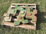 Set of 8 Nested JD Combine Weights (Consigned by Ethan Cole)