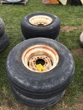 Lot of 4 12.5-15 Tires