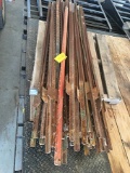 Lot of 42 6 1/2 ft Used T Post