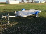H.M. 5x9 Tilt Bed Trailer, 2 in Ball Hitch, No Title (Consigned by Ethan Cole 573-231-5908)