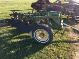 JD 3-14 Pull Type Plow, Spoke Wheels, Complete with Cylinder (Consigned by Murry Schock)