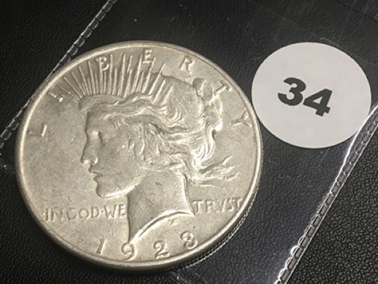 1923-S Peace Dollar