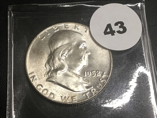 1952 Franklin Half BU