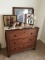 3 Drawer Walnut Chest and Misc