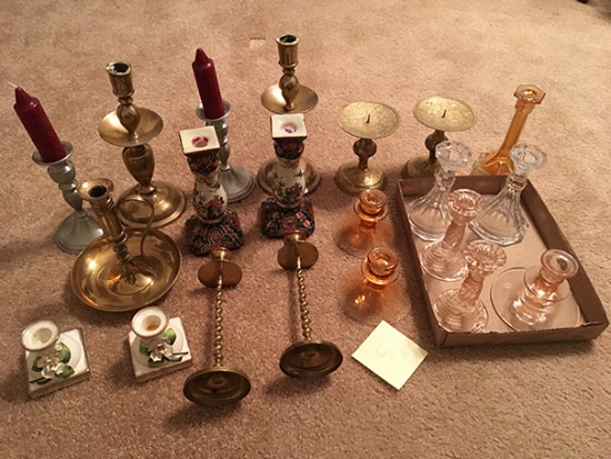 Assorted Candle Holders