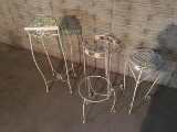 4 Plant Stands