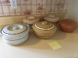 Crock Bowls with Lids