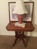 Lamp Table, Lamp and Picture