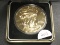 2010 Silver Eagle 24 K gold plated in case