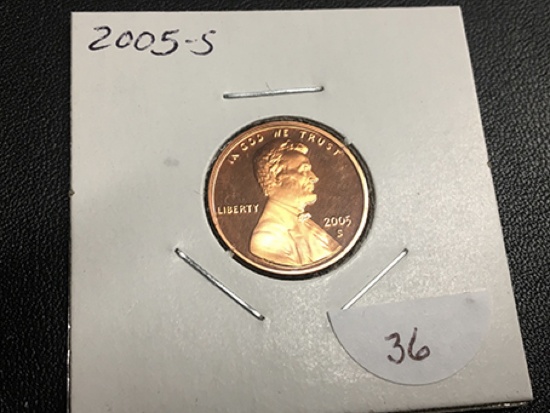 2005-S Proof Lincoln Cent