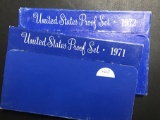 1971 & 72 US Proof set