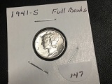 1941-S Mercury Dime GEM UNC