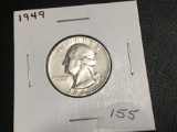 1949 Washington Quarter AU