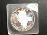 1968 Illinois Sesquicentennial Silver