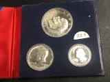 1976 40% Silver Set 3 Coins