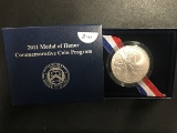 2011 Medal of Honor 1oz Silver Comm