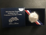 2010 American Veterans Disabled Silver Comm