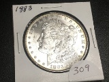 1883 Morgan Dollar