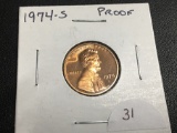 1974-S Proof Lincoln Cent