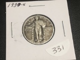 1930-S Standing Liberty Quarter