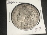 1890 CC Morgan Dollar