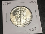 1944 Walking Liberty Half