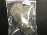 23 Silver Quarters