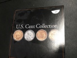 U.S. Cent Collection Indian Steel Wheat Memorial
