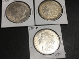 1921 P,D & S Morgan Dollars