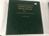 American Silver Eagle Album 1986 â€”- (NO COINS - NO PLASTIC SLIDES)