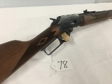 Marlin Model 1894, 44 Rem mag or 44 spl., S#MR69786F, New in Box, Scratch on stock by handgrip