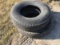 (2) 750/16 trailer tires, 8 ply