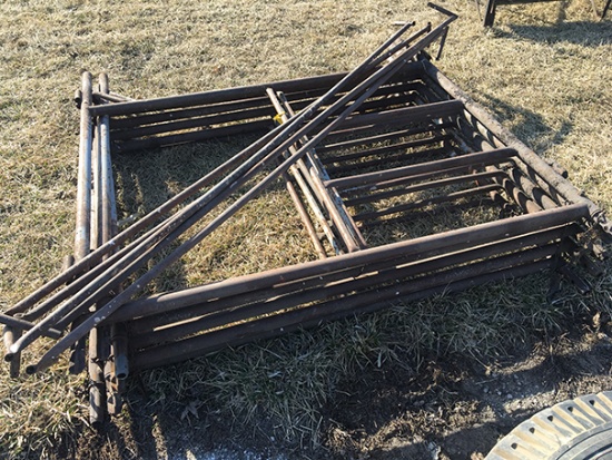 3 sections of scaffolding
