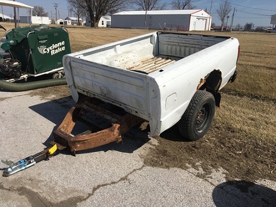 2 wheel pickup bed trailer (No Title)