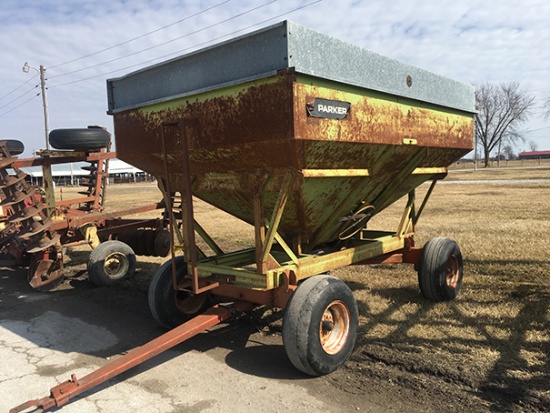 Parker 250 bu Gravity Wagon with P&H 6 bolt running gear