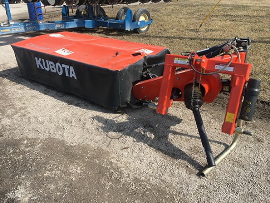 2016 Kubota DM 1022 8 ft. disc mower, less than 150 acres