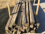 (40) 4x4 lumber 8 ft.
