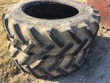 (2) 420/85-34 tires