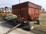250 bu J&M Gravity Wagon on 6 bolt running gear (Consigned by Louise and the late Bill Bash)