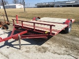 H.M. 8x10 ft. trailer, 2 in. ball hitch (No Title)
