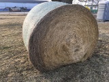 10 x $ Approx. 1200 lb. bale, net wrap; grass hay, consigned by Ralph Plenge