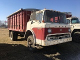 1975 Ford cab over grain truck, Parkhurst 16 ft bed (Consigned by Wilson Farms 660-341-6742)