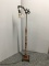 PICK UP ONLY -  58 1/2 in tall Akro Agate Art Deco floor lamp