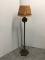 PICK UP ONLY -  Aladdin floor lamp, paper shade damaged