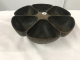 9 1/2 in Cast Iron Star Nail Cup